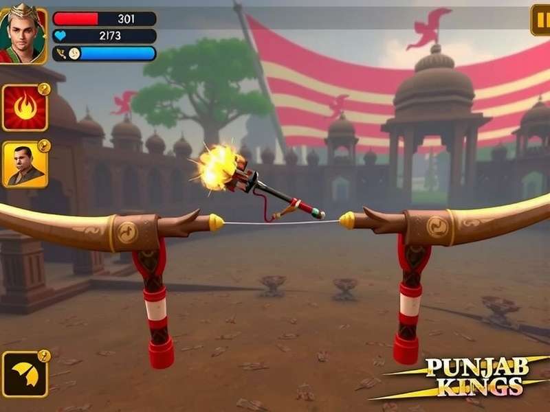 Traditional Indian weapons in Punjab Kings Valiants